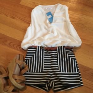 Nautical bloused romper